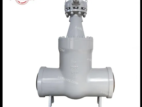 J-Valves 1/2"~48" 150lb~2500lb Carbon Steel/Stainless Steel/Monel High-Pressure Welded Pressure Seal Gate Valve with Corrosion Resistance